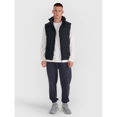 7. Bezrękawnik puchowy z wypełnieniem syntetycznym męski  4F 4FRAW25TVJAM295-20S