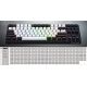 16. HATOR Rockfall 3 TKL Wireless klawiatura Uniwersalne USB + RF Wireless + Bluetooth QWERTY Angielski Biały