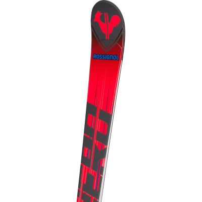 2. Narty ROSSIGNOL HERO GS PRO (R21) + wiązania LOOK SPX 10 GW B73 Hot Red