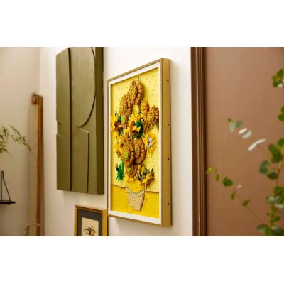 10. LEGO Art 31215 „Słoneczniki” Vincent van Gogh