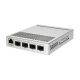 Mikrotik CRS305-1G-4S+IN łącza sieciowe Zarządzany Gigabit Ethernet (10/100/1000) Obsługa PoE Biały