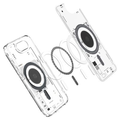 9. Etui Spigen Ultra Hybrid MagSafe na iPhone 16e / 17e Neo One - przezroczyste