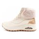 2. Skechers Uno Rugged buty sportowe damskie botki ocieplane zimowe beżowe