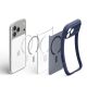 6. Etui Spigen Ultra Hybrid MagSafe na iPhone 18 Pro Max / 17 Pro Max - ciemnoniebieskie