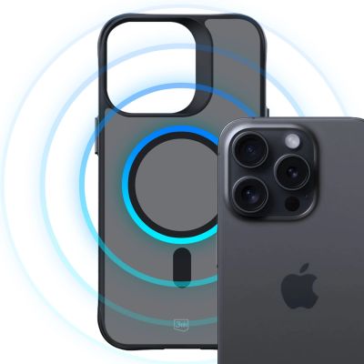 15. Etui 3mk Smoke MagCase z MagSafe na iPhone 14 Pro Max - półprzezroczyste