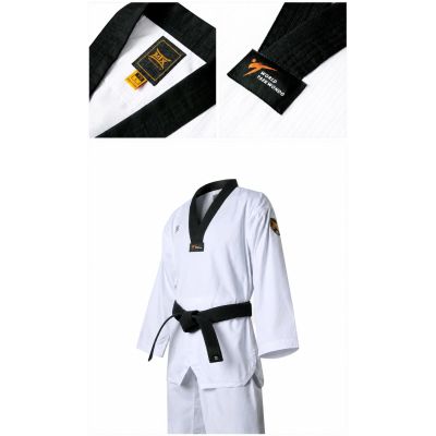 3. Dobok do Taekwondo MTX 2 Black - atest World Taekwondo (WT) | MOOTO