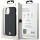 8. Etui BMW Signature Wrapped Metal MagSafe na iPhone 15 / 14 / 13 - czarne