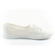 4. Lee Cooper buty trampki damskie sportowe białe wsuwane baleriny