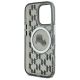 7. Etui Karl Lagerfeld IML Monogram Karl & Choupette Head MagSafe na iPhone 16 Pro - czarne