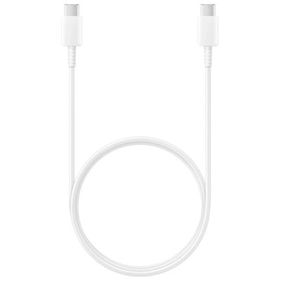 Kabel Samsung EP-DA705BWE USB-C - USB-C 3A 1m (OOB Bulk - opakowanie zastępcze) - biały