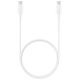 Kabel Samsung EP-DA705BWE USB-C - USB-C 3A 1m (OOB Bulk - opakowanie zastępcze) - biały