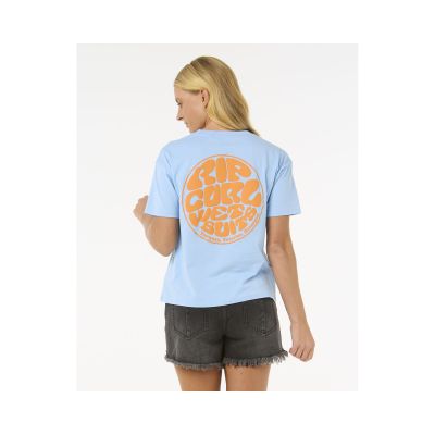 6. Koszulka RIP CURL Icons Of Surf Relaxed Tee niebieski