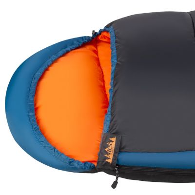 7. Śpiwór NILS CAMP NC2012 Czarno-granatowy