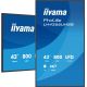 11. iiyama LH4366UHSB-B1AG signage display Płaski panel Digital Signage 109,2 cm (43") LCD Wi-Fi 800 cd/m2 4K Ultra HD Czarny Procesor wbudowany Android 24/7