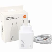 Ładowarka sieciowa Xiaomi MDY-16-EF 1xUSB-A 33W z kablem USB-C 3A - biała