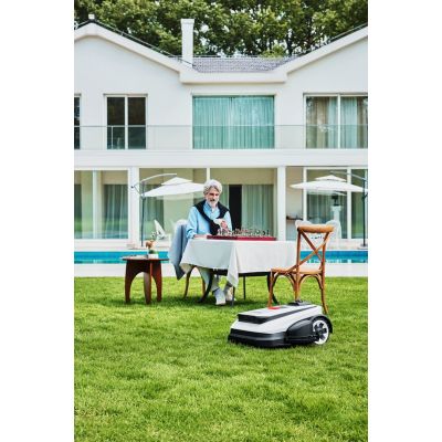 21. Ecovacs GOAT A3000 LiDAR PRO EU Kosiarka robot Bateria Czarny, Biały