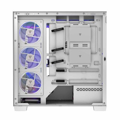 22. MODECOM OBUDOWA VOLCANO STELLAR ARGB MIDI 8F WHITE
