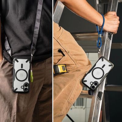 7. Etui Ringke Fusion X Magnetic MagSafe na iPhone 17 - czarne