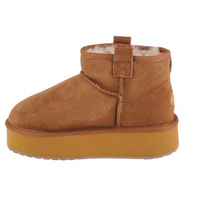 2. EMU Australia Foy Flatform Micro W13073-CHES Brązowe 41