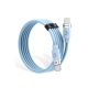 2. Kabel Orico CDX 60W 3A Power Delivery USB-C - USB-C 1m - niebieski