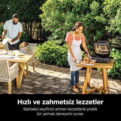 5. Ninja Woodfire Outdoor Grill grill kontaktowy