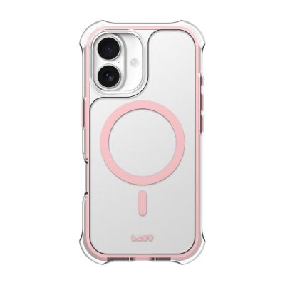 5. LAUT AERO PROTECT pokrowiec na telefon komórkowy 16 cm (6.3") Różowy, Przezroczysty