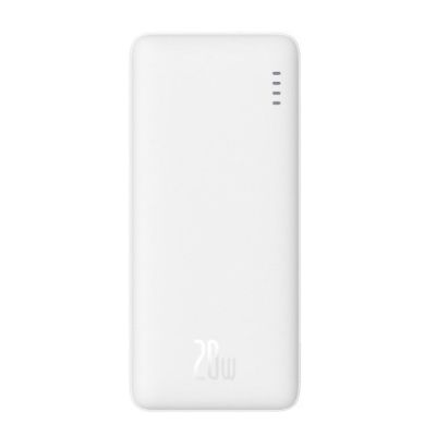 8. BASEUS POWERBANK AIRPOW 10000MAH 20W (BIAŁY)