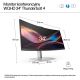 4. Monitor HP LED 34” S7 Pro 734pm (8K157UT) Curved IPS 120Hz WQHD Kamera RJ-45 ThunderBolt 4