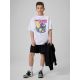 4. T-shirt bawełniany chłopięcy 4F 4FJRSS26TTSHM3904-10S