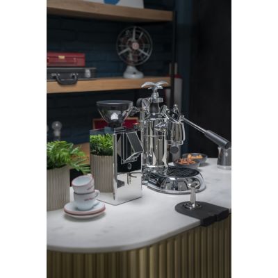5. La Pavoni Ekspres do kawy Dźwignia ręczna Milano srebrny