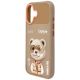 5. Etui Nimmy Cool&Cute 2.0 Bear na iPhone 17 - beżowe