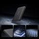12. Powerbank Baseus PicoGo AM31 Qi2 5000mAh 20W kompatybilny z MagSafe z podstawką (z czarnym kablem Simple Braided USB-C - USB-C 30cm) - czarny