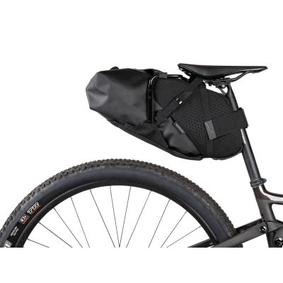 9. Torba rowerowa podsiodłowa TOPEAK BackLoader X black (15 litrów)
