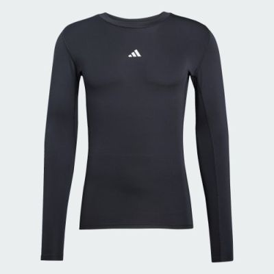 4. Koszulka męska adidas Techfit Long Sleeve czarna JP2944 2XL