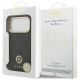 8. Etui Guess 4G Strass Logo MagSafe na iPhone 17 Pro - czarne