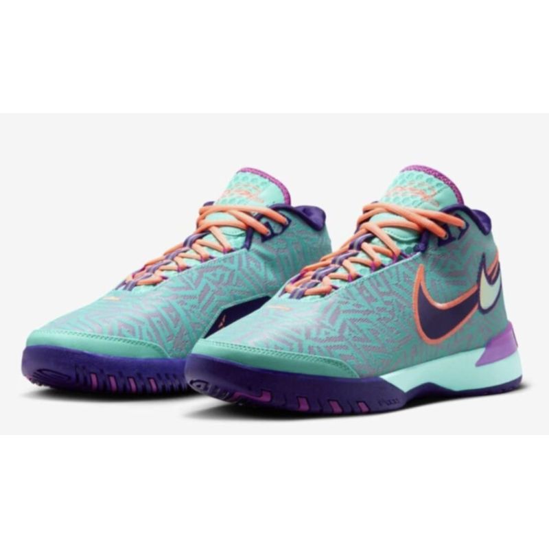 6. Buty Nike Lebron James NXXT Genisus HYPER TURQ/VIVID PURPLE-COURT PURPLE - HF0712-300