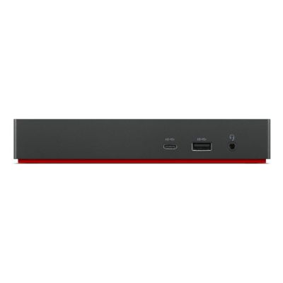 4. Lenovo Uniwersalna stacja dokująca ThinkPad USB-C UE Stacja dokująca Porty Ethernet LAN (RJ-45) 1 Ilość portów VGA (D-Sub) 1 Ilość DisplayPorts 2 Ilość portów USB 3.0 (3.1 Gen 1) Type-C 1 Ilość portów USB 3.0 (3.1 Gen 1) 3
