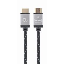 Kabel GEMBIRD Seria select plus CCB-HDMIL-2M (HDMI M - HDMI M; 2m; kolor czarny)