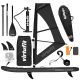 8. VIRTUFIT DESKA SUP SURFER 305 Z ŻAGLEM I AKCESORIAMI CZARNY