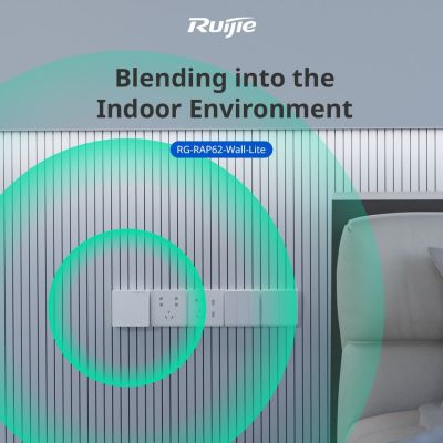 13. Ruijie Networks RG-RAP62-WALL-LITE punkt dostępowy WLAN 2974 Mbit/s Biały Obsługa PoE