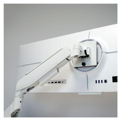 4. Ramię monitora LC-Power do monitorów o przekątnej do 49 cali