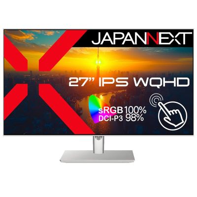12. Monitor JAPANNEXT 68,6cm JN-IPS27WQHDR-C65W-FLD-T HDMI/DP Touch WQHD