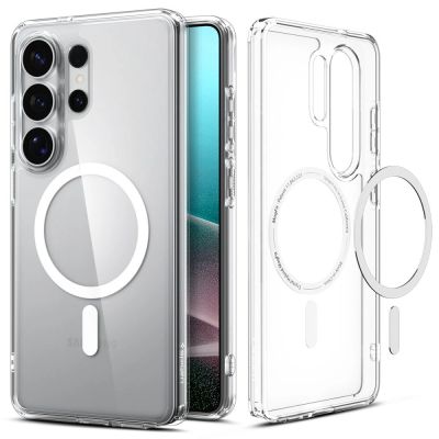 2. Etui Spigen Ultra Hybrid Mag MagSafe na Samsung Galaxy S26 Ultra - przezroczysto-białe