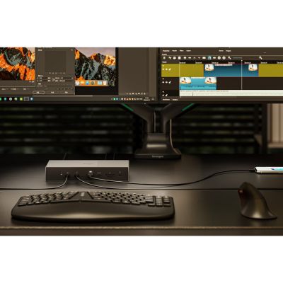 36. Kensington Stacja dokująca SD5000T5 EQ Thunderbolt 5 z potrójnym 4K i PD 140 W — Windows/macOS