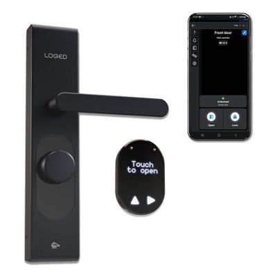 2. Shelly LOQED Touch Smart Lock Inteligentny zamek do drzwi