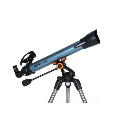 3. Celestron Inspire 70AZ Luneta 35x Czarny, Niebieski