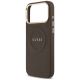 6. Etui Guess Peony Hot Stamp MagSafe na iPhone 18 Pro Max / 17 Pro Max - brązowe