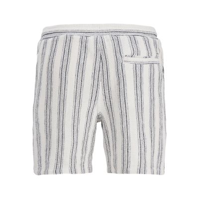 7. Jack&Jones męskie szorty JPSTJAIDEN COBA STRIPE JOG SHORTS REG SN 12274413 CLOUD DANCER/STRIPES