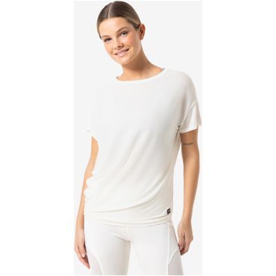 2. Koszulka z krótkim rękawem damska SUPER.NATURAL W LOOSE AIR TEE biała