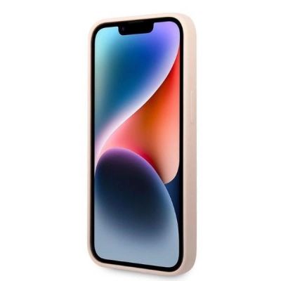 5. Etui Karl Lagerfeld Silicone Choupette na iPhone 14 Plus - różowe